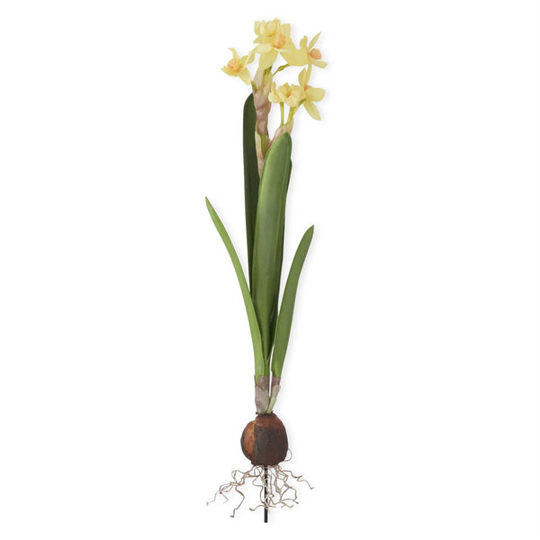 Yellow Real Touch Daffodil Bulb Pick