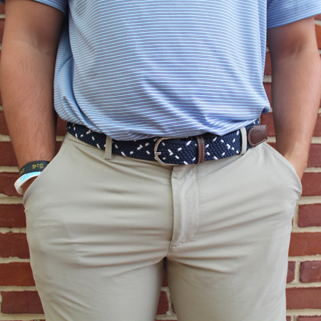 The Vail Woven Elastic Stretch Belt
