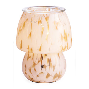 Vintage Bulb Illumination Fragrance Warmer Art Glass Lamp
