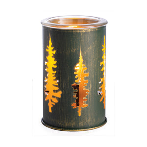 Vintage Bulb Illumination Fragrance Warmer Golden Pines
