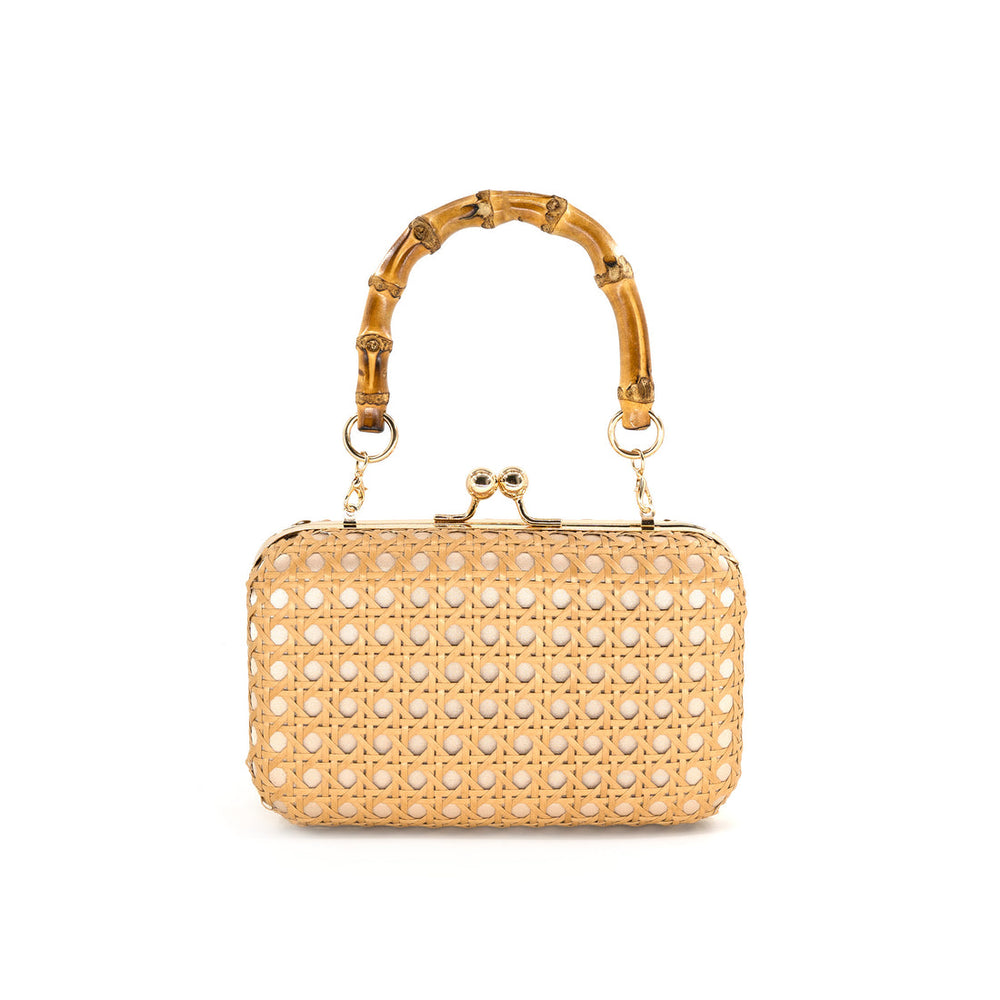 Rattan Bamboo Purse