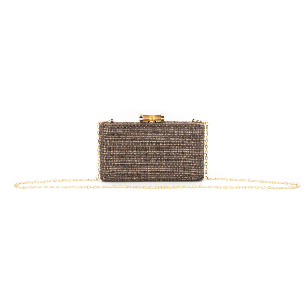 Straw Bamboo Purse