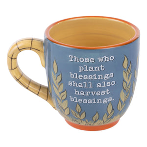 Plant Blessings Wheat Mug