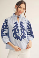 Baroque Applique Top