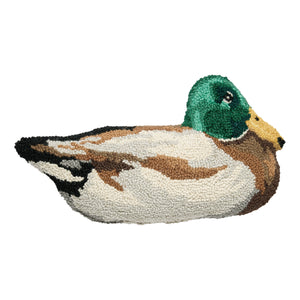 Duck Shaped Hook Pillow Blown-in Filled