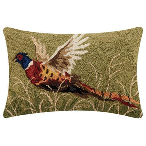 Pheasant Hook Pillow  Poly Filled