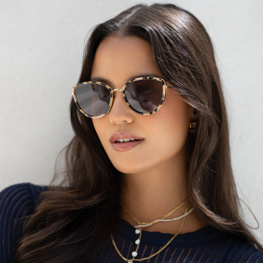 Luna Acetate Cat Eye Sunglasses