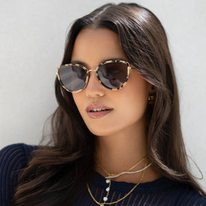 Luna Acetate Cat Eye Sunglasses