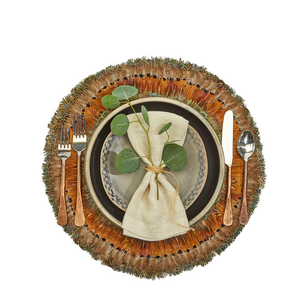 Pheasant Park Decorative Mats Set of 6