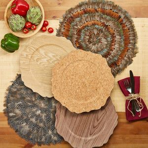 Pheasant Park Decorative Mats Set of 6