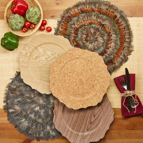 Pheasant Park Decorative Mats Set of 6