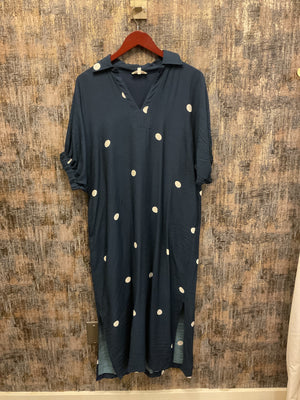 Polka Dot Midi Dress