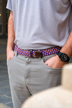 The Hartwell Woven Stretch Belt