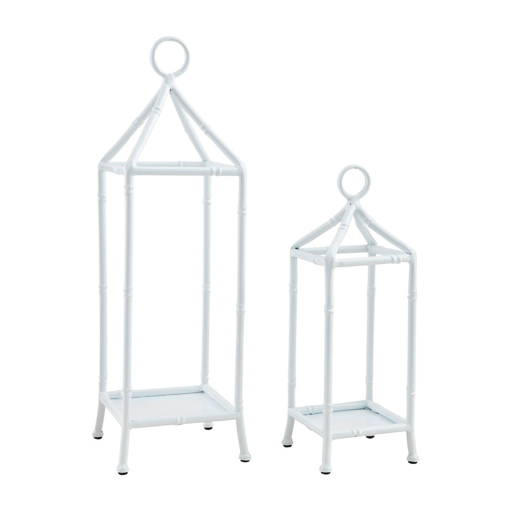 White Bamboo Lantern
