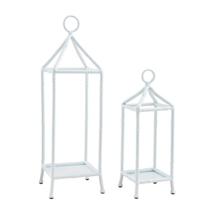 White Bamboo Lantern