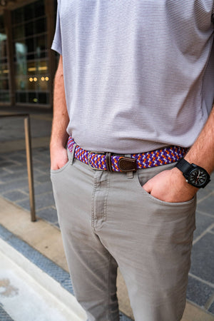 The Hartwell Woven Stretch Belt