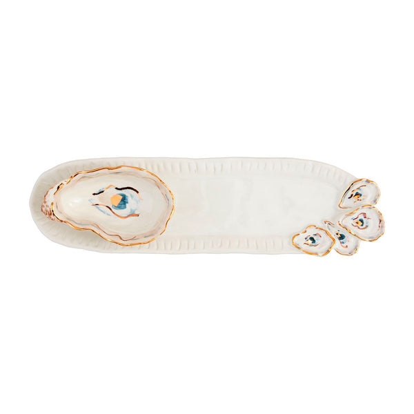 Oyster Tray & Dip Set