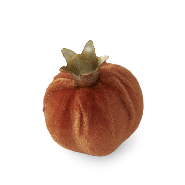 Bag of 6 Light Orange Velvet Pomegran