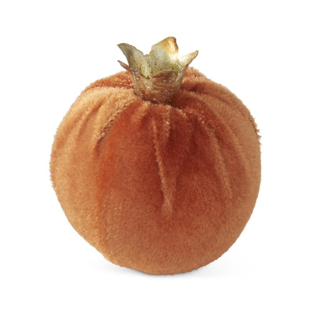 Bag of 6 Light Orange Velvet Pomegran