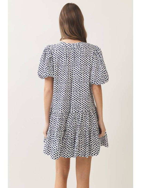 Polka Dot Mini Dress