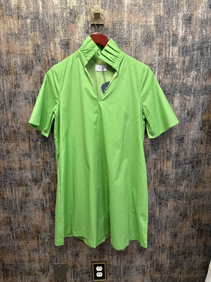 Olivia Green Apple Mini Dress