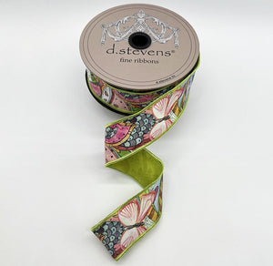 Taffeta Spring Collage Ribbon