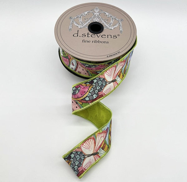 Taffeta Spring Collage Ribbon