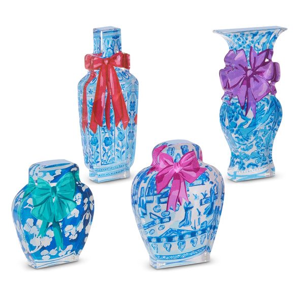 Chinoiserie Acrylic Block