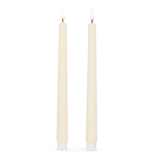 11" Ivory Taper Candles
