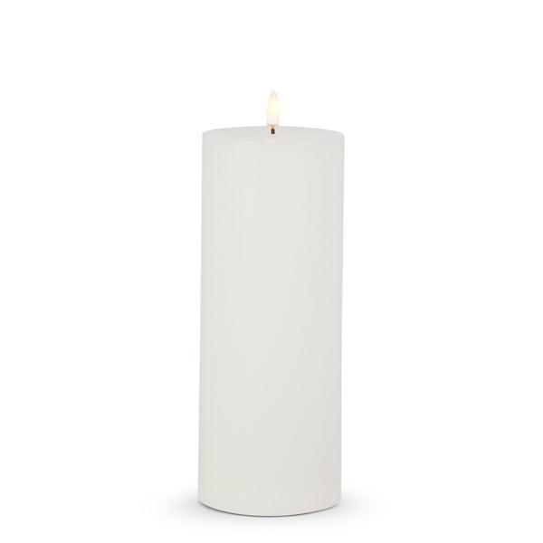 3.5" X 9" White Pillar Candle