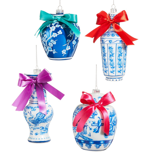 Chinoiserie Bow Ornament
