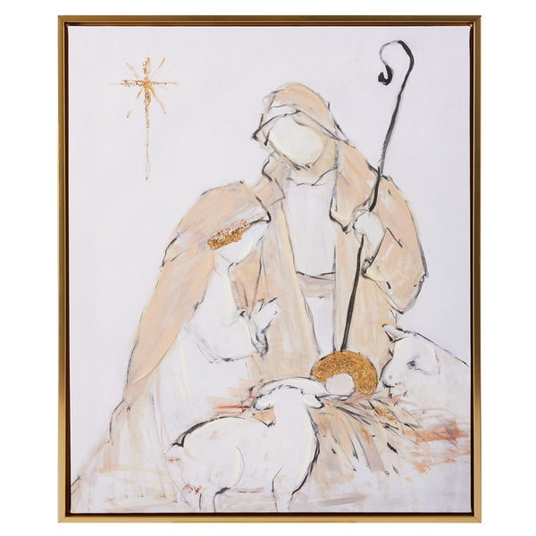 Holy Nativity Framed Wall Art