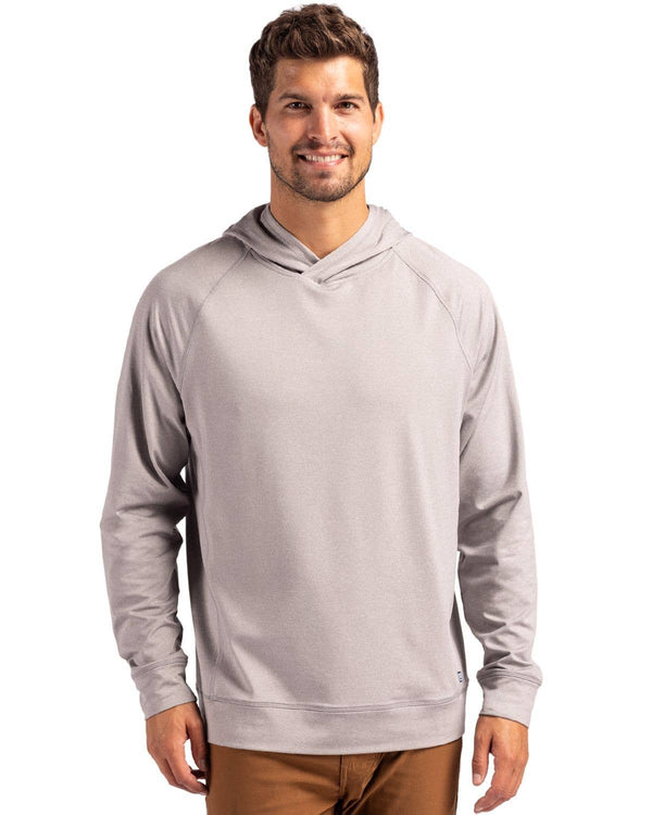Cutter & Buck Adapt Knit Recycled Mens Heathered Hoodie
