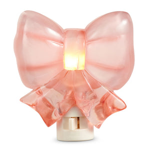 4.5" Pink Bow Night Light