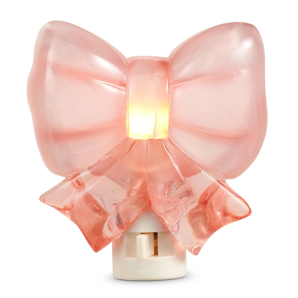 4.5" Pink Bow Night Light