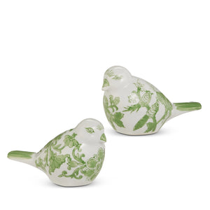 Green Chinoiserie Bird