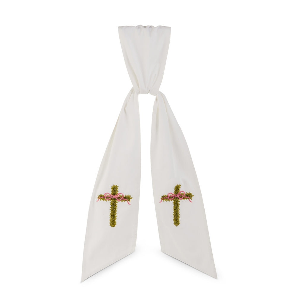 60" Cross Wreath Sash