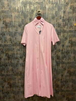 Pink Audrey Midi Dress