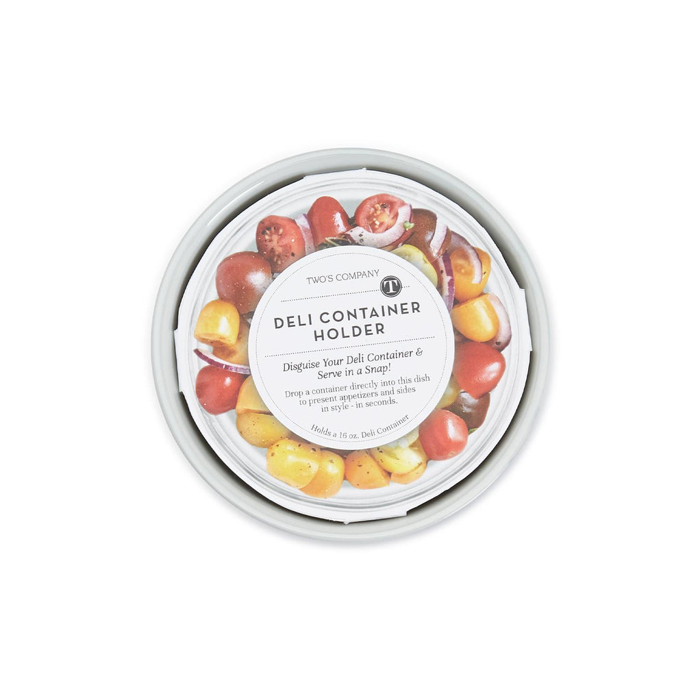 Incognito 8 oz. Chinoiserie Deli Container Holder