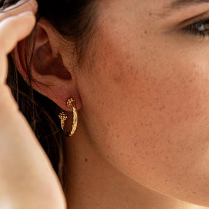 Berry Small Hoop Earrings