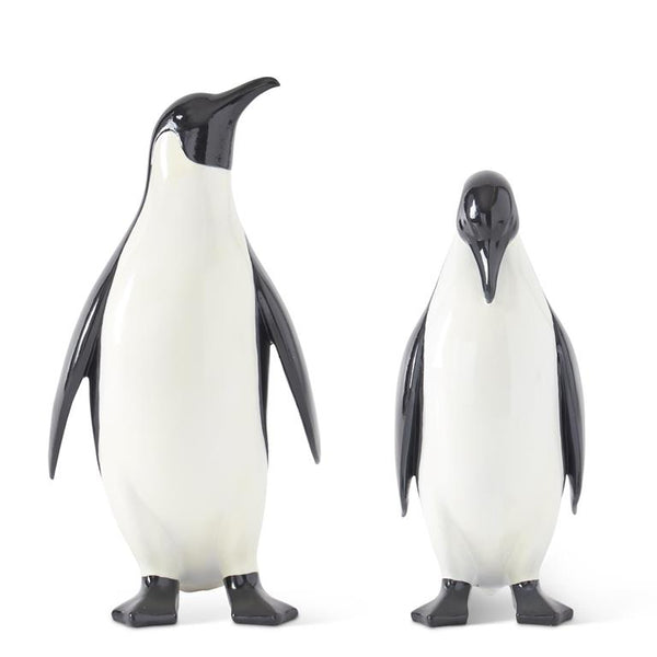 Black & White Glossy Resin Penguin