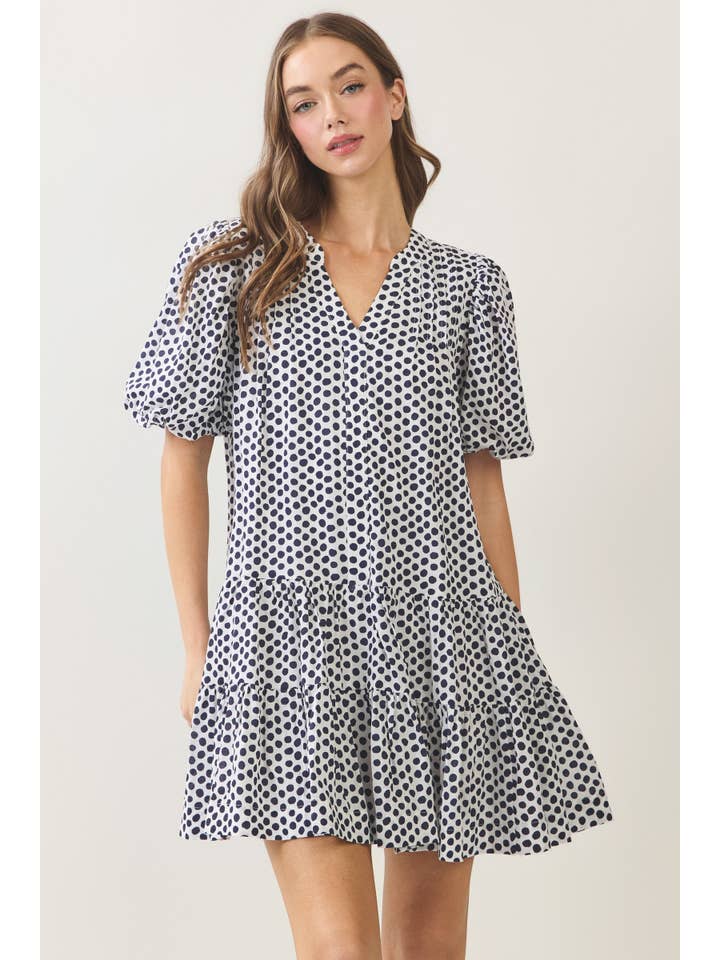 Polka Dot Mini Dress