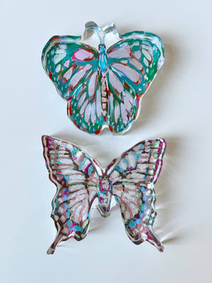 "Butterfly I" acrylic shelfie