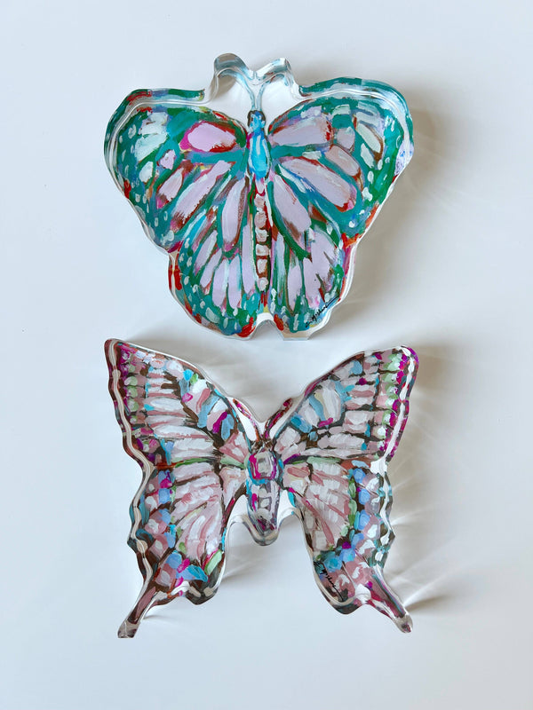 "Butterfly I" acrylic shelfie