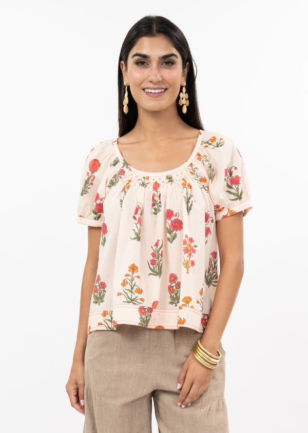 Smock and Block Top