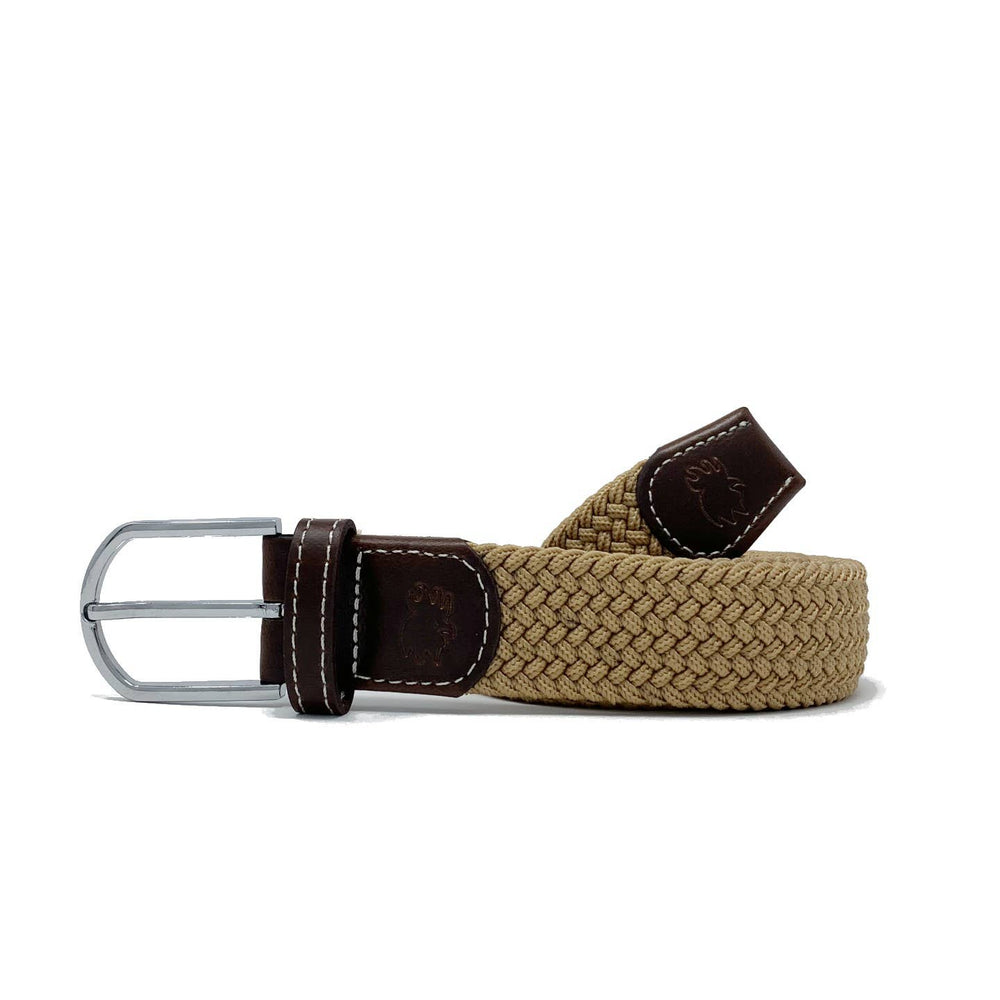 The Palm Beach Woven Stretch Belt