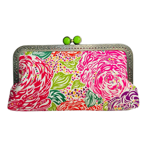 Kiki & Syds Clutch Purse - Floral Mosaic