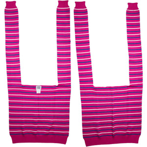 Sunrise Stripes - 17" x 41" Faux Sweater Scarf