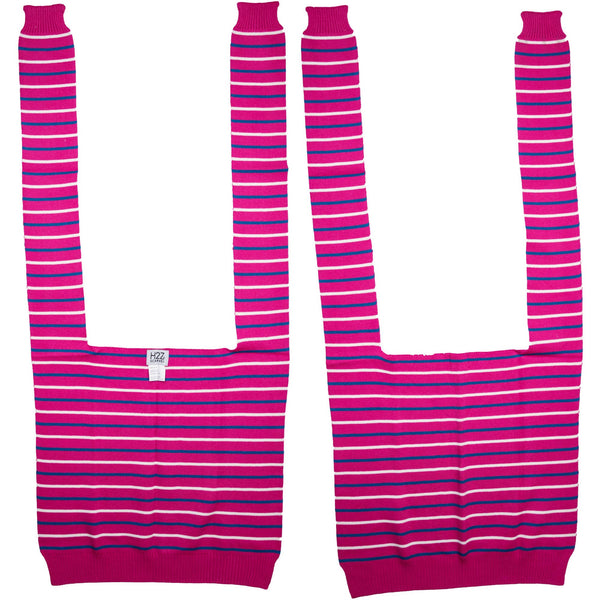 Sunrise Stripes - 17" x 41" Faux Sweater Scarf
