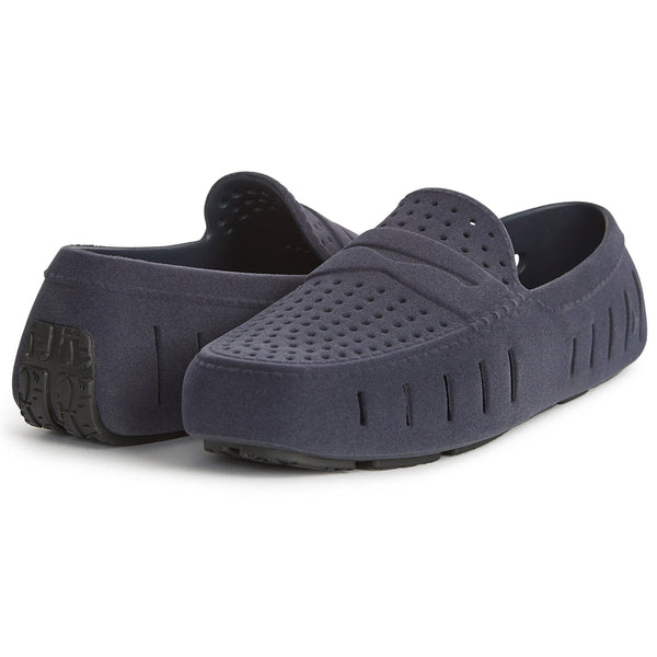 Navy Suede Floafer Loafer